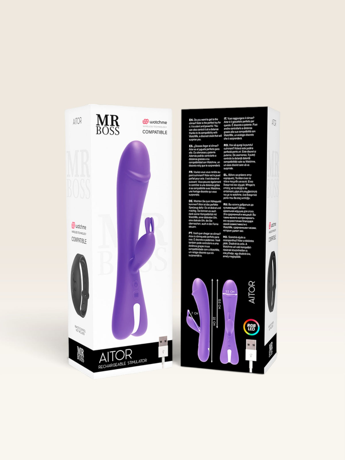 MR BOSS - AITOR RABBIT + CONTROLO REMOTO WATCHME
