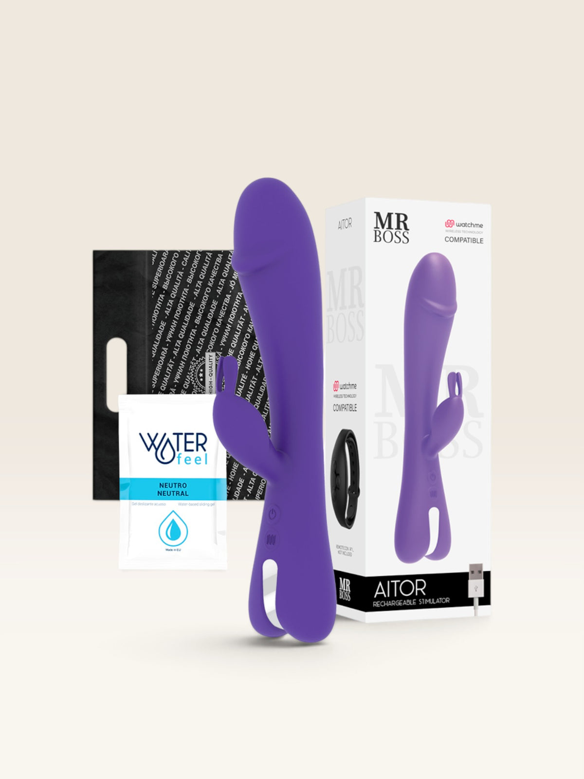 MR BOSS - AITOR RABBIT + CONTROLO REMOTO WATCHME