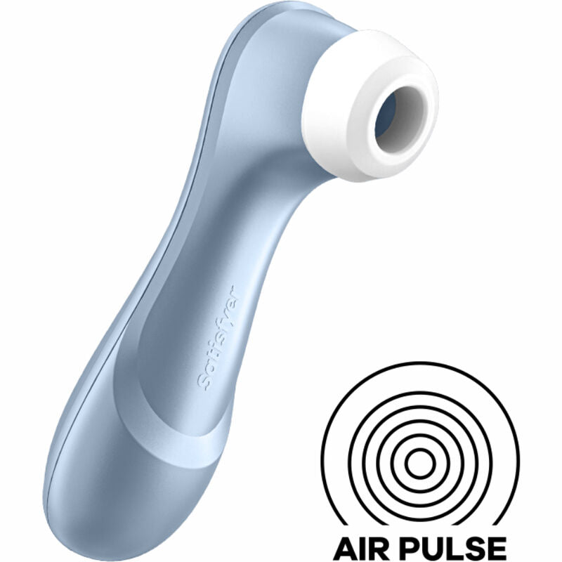 SATISFYER - ESTIMULADOR DE PULSO DE AR PRO 2 AZUL