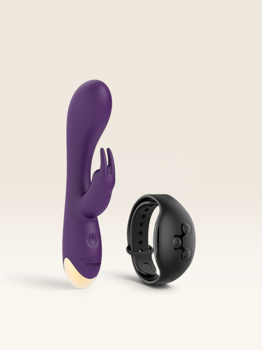 TREASURE - LAURENCE VIBRADOR RABBIT + CONTROLO REMOTO WATCHME