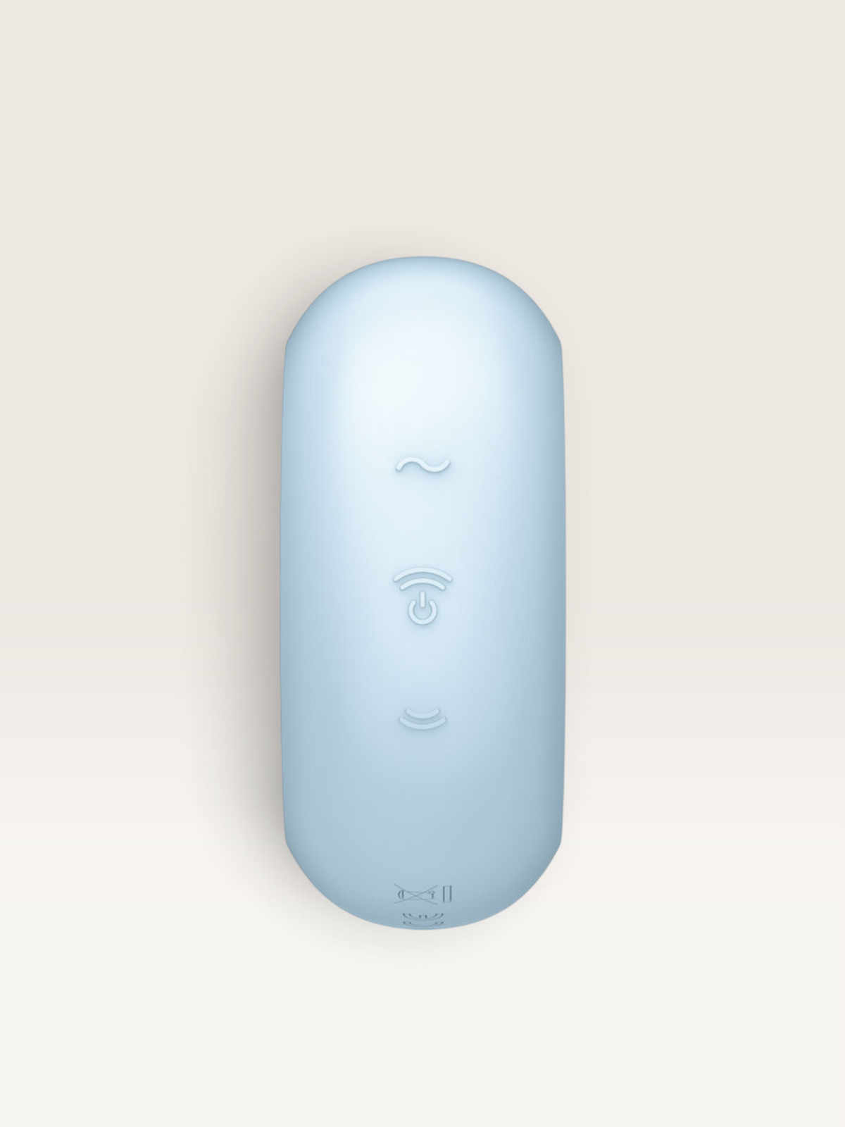 SATISFYER - PRO TO GO 3 ESTIMULADOR E VIBRADOR DE PULSO DE AR DUPLO AZUL