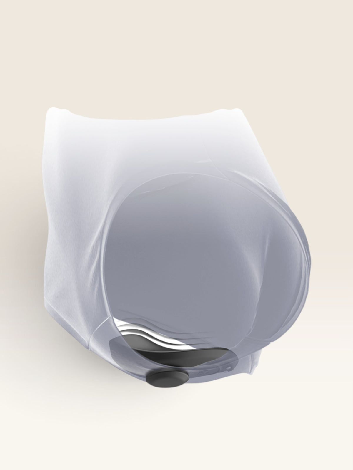 Black&Silver — Preston, Vibrador de Cueca em Silicone Recarregável Preto