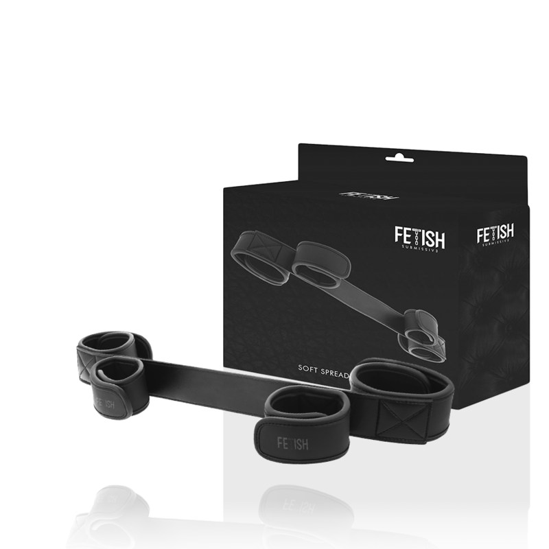 Fetish Submissive — Barra de Espalhamento de Bondage, com Forro em Neoprene