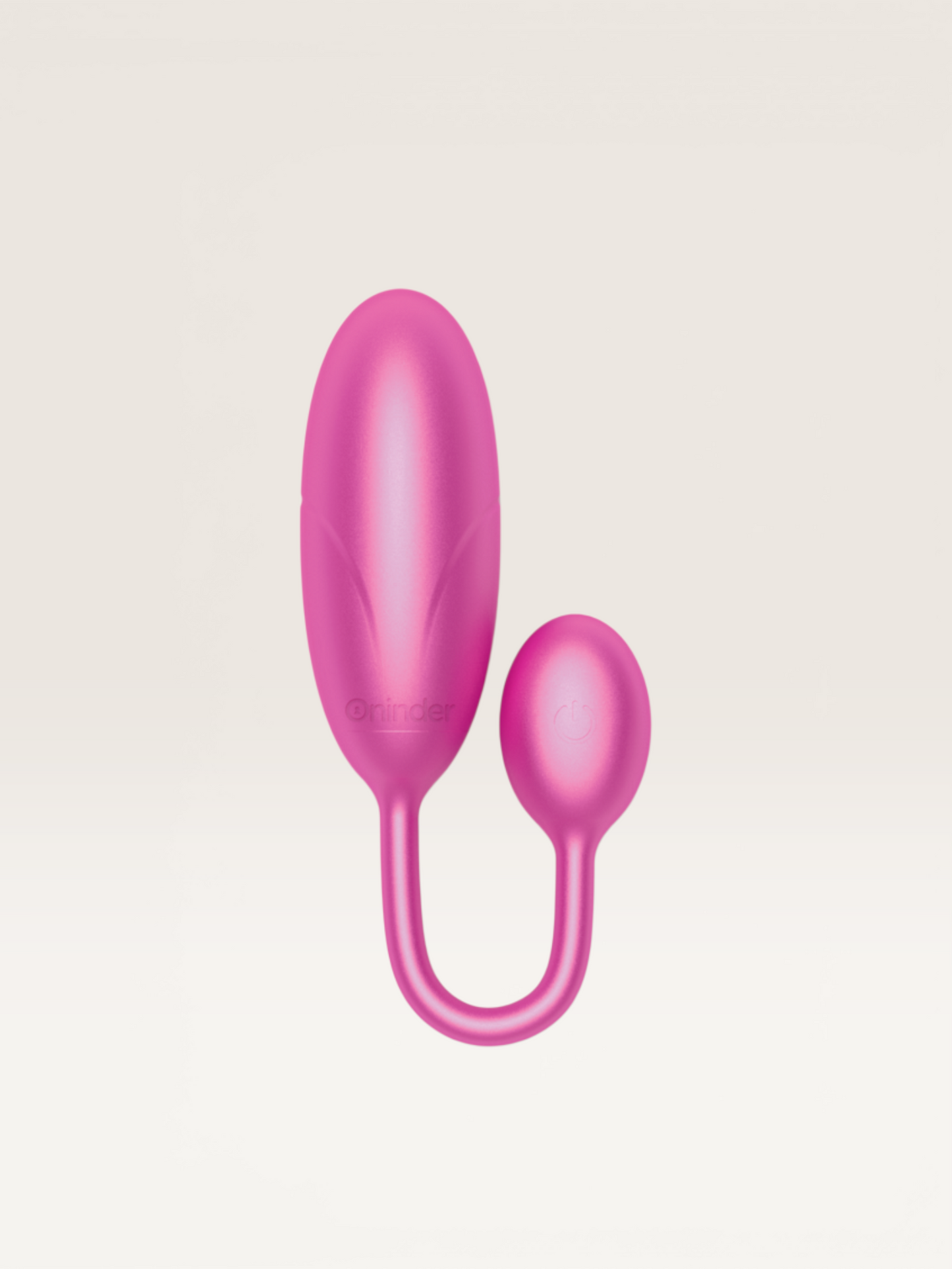 ONINDER - OVO VIBRATÓRIO DENVER ROSA 7 X 2,7 CM APLICATIVO GRATUITO