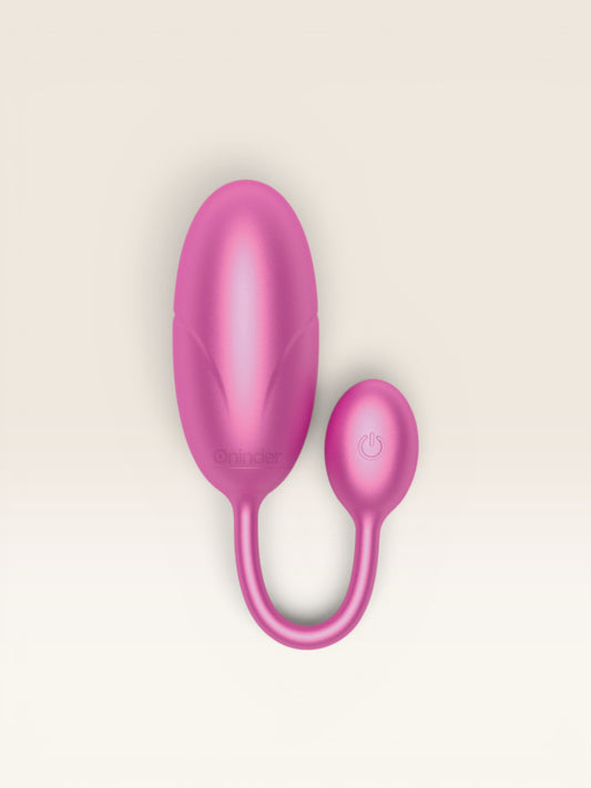 ONINDER - OVO VIBRANTE TÓQUIO ROSA 7,5 X 3,2 CM APLICATIVO GRATUITO