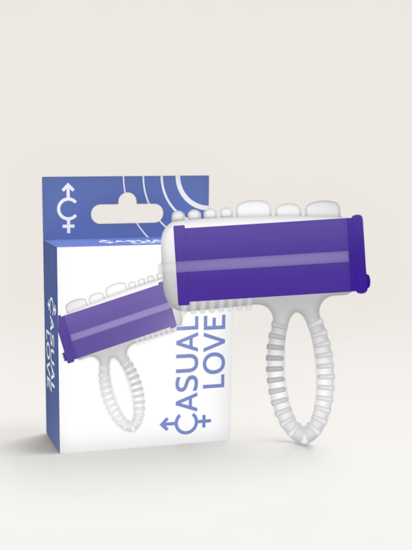 CASUAL LOVE - LÍNGUA VIBRADORA DE ANEL LILAC