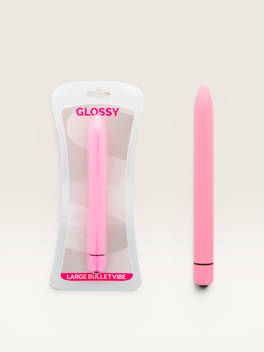GLOSSY SLIM - VIBRADOR ROSA