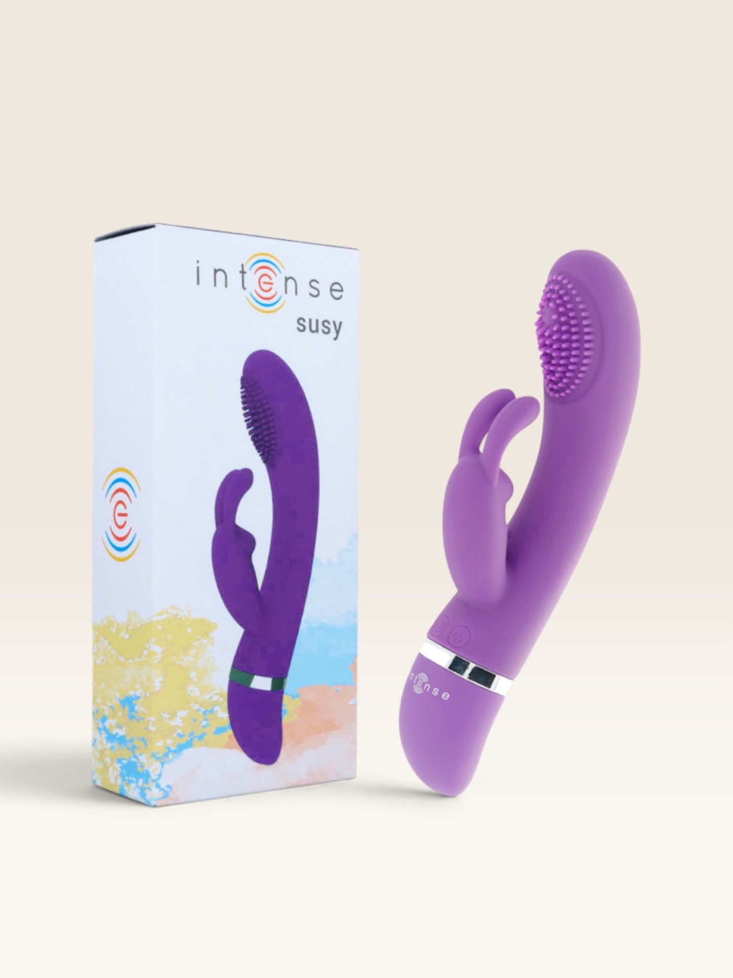 INTENSE - VIBRADOR OSCILANTE SUSY SILICON RABBIT LILAC