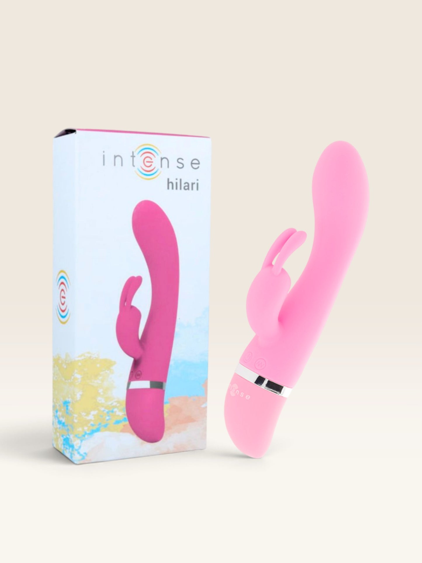 INTENSE - VIBRADOR HILARI ROSA SILICON LUXE