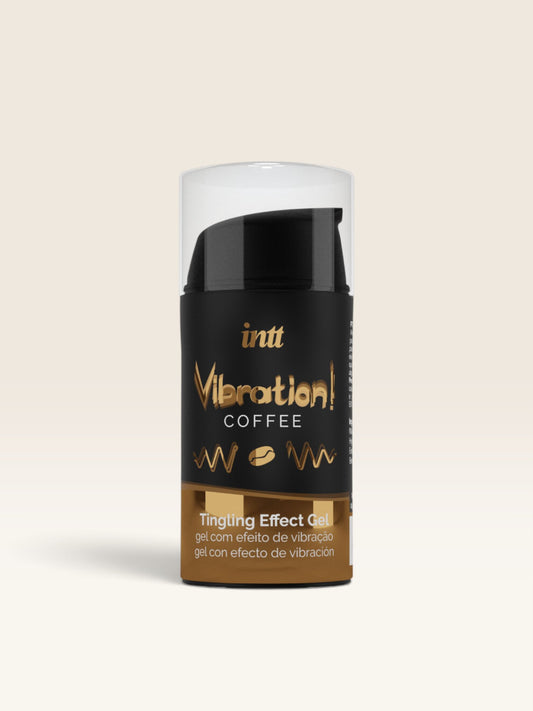 INTT - PODEROSO GEL VIBRANTE LÍQUIDO ESTIMULANTE ÍNTIMO CAFÉ 15ML