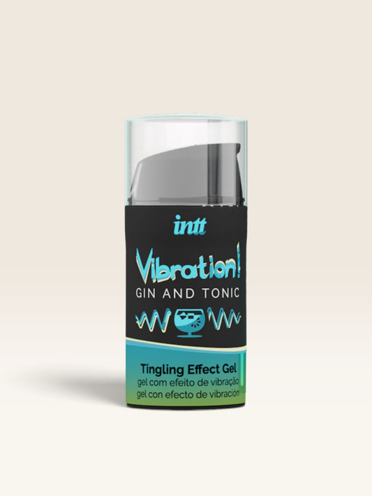 INTT - PODEROSO ESTIMULANTE ÍNTIMO LÍQUIDO VIBRADOR GEL GIN & TÔNICO 15ML