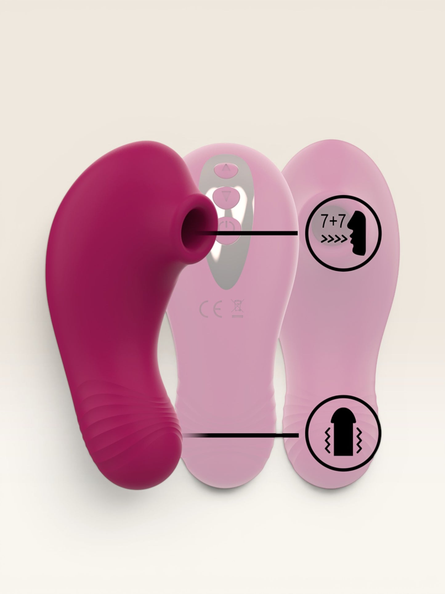 RITHUAL - ESTIMULADOR DE CLITÓRIS DE BOLSO SHUSHU PRO 2 PODEROSOS MOTORES ORQUÍDEA