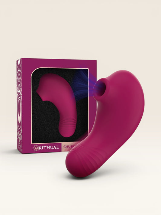 RITHUAL - ESTIMULADOR DE CLITÓRIS DE BOLSO SHUSHU PRO 2 PODEROSOS MOTORES ORQUÍDEA