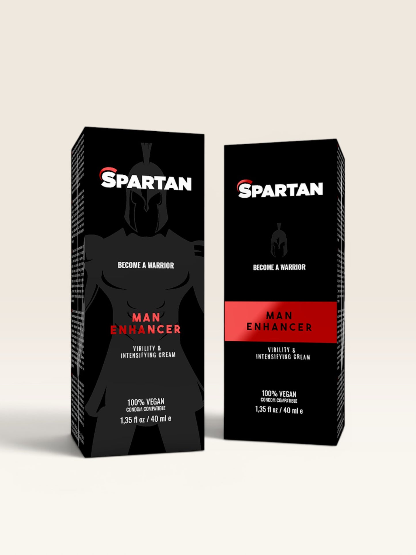 SPARTAN - GEL COUPLE VIRILIDADE E CREME INSENSIFICANTE 100% VEGANO