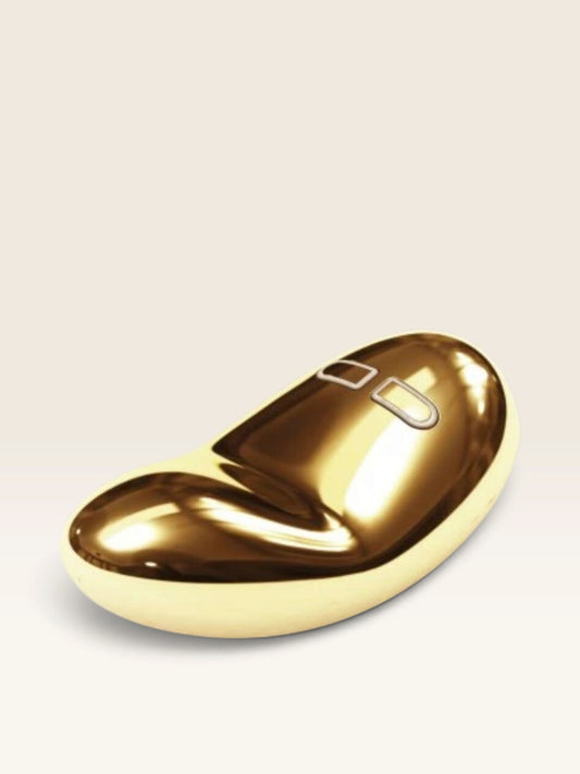 LELO - MASTURBADOR YVA COM VIBRAO DE OURO
