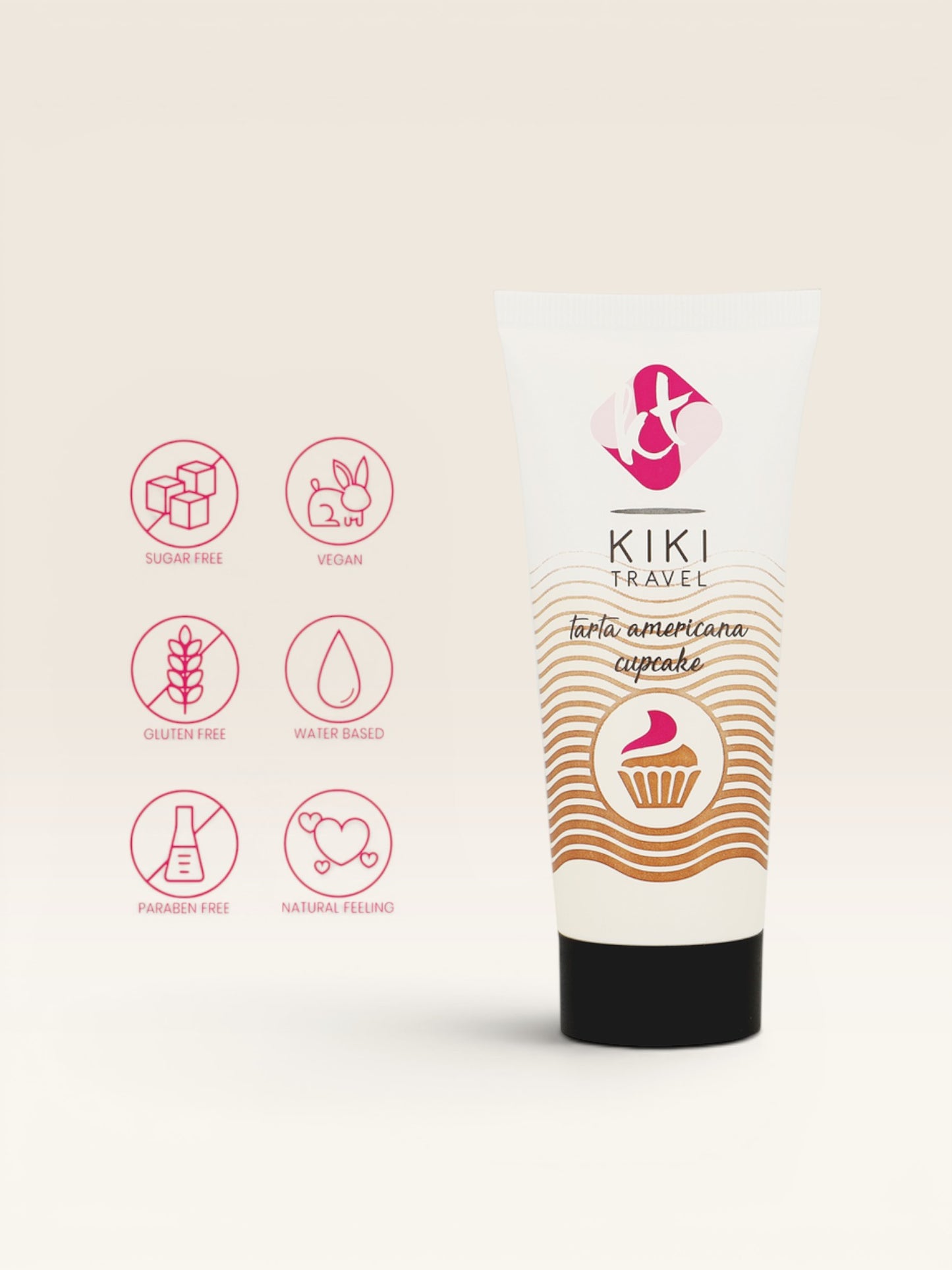 KIKÍ TRAVEL - CUPCAKE LUBRIFICANTE 50 ML