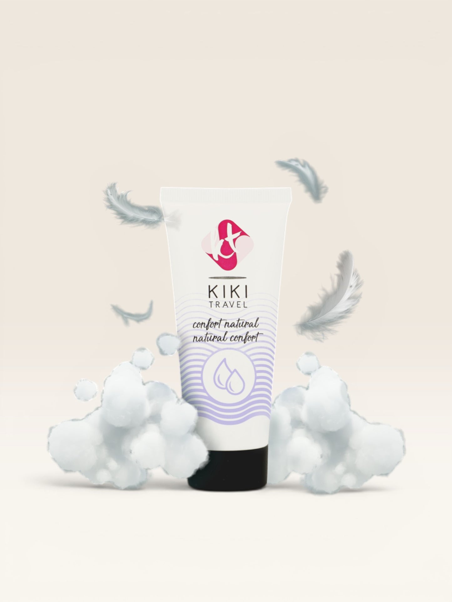 KIKÍ TRAVEL - CONFORT LUBRIFICANTE NATURAL 50 ML