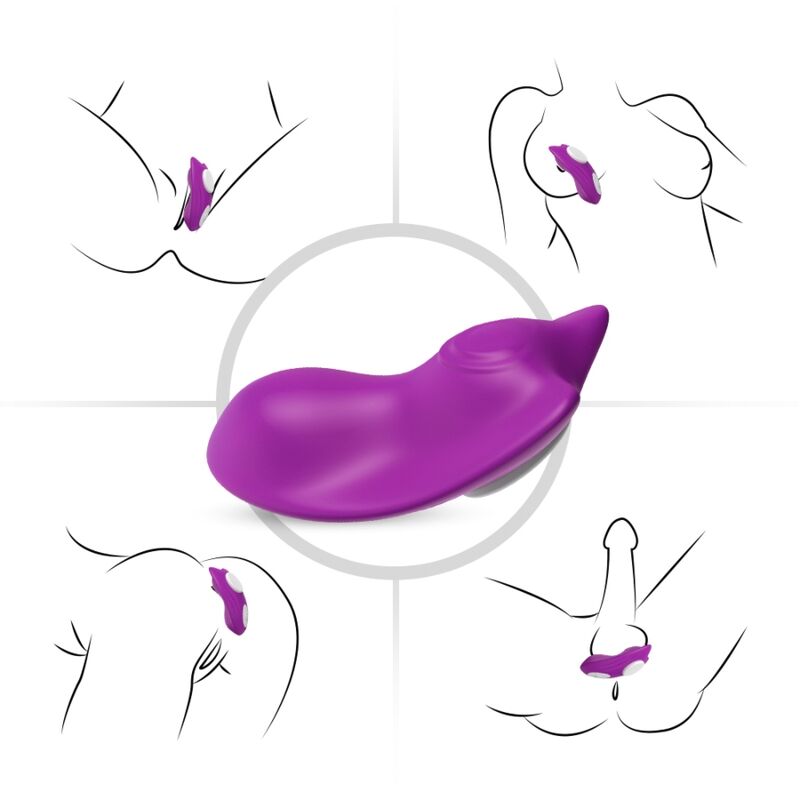 Armony — Butterfly, Calcinha Vibradora com Controlo Remoto Roxo