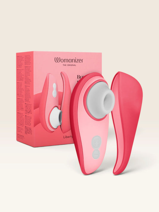 WOMANIZER - LIBERTY 2 ESTIMULADOR DE CLITÓRIS E SUCÇÃO ROSA