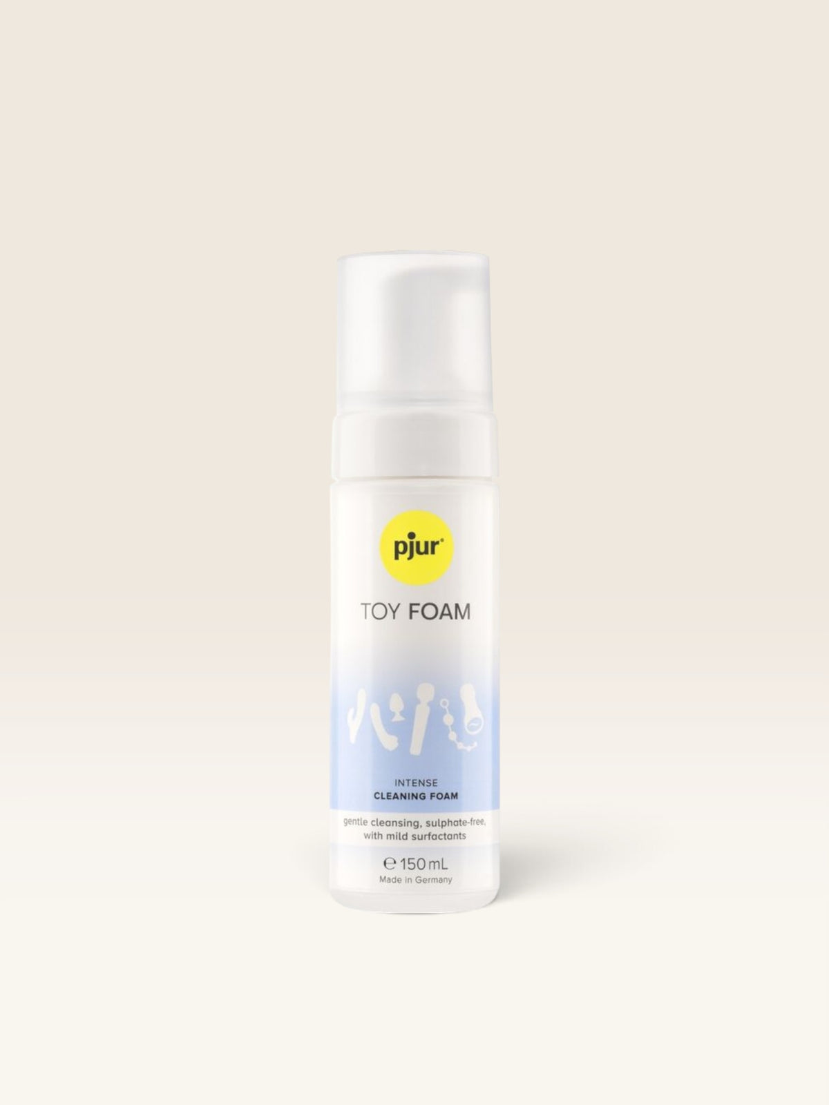 PJUR - TOY FOAM LIMPADOR DE BRINQUEDOS ESPUMA SUAVE 150 ML