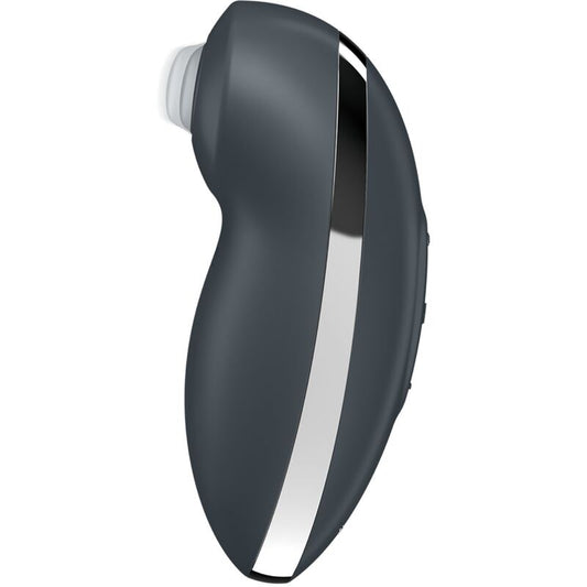 SATISFYER - TAP & CLIMAX 2 VIBRADOR E ESTIMULADOR CINZA
