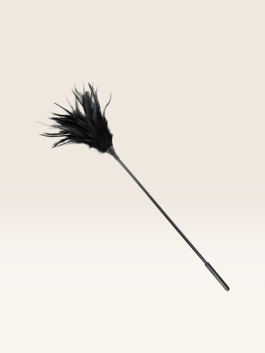 KINK - MÚLTIPLAS PENAS DE CÓCEGAS PRETAS 45 CM