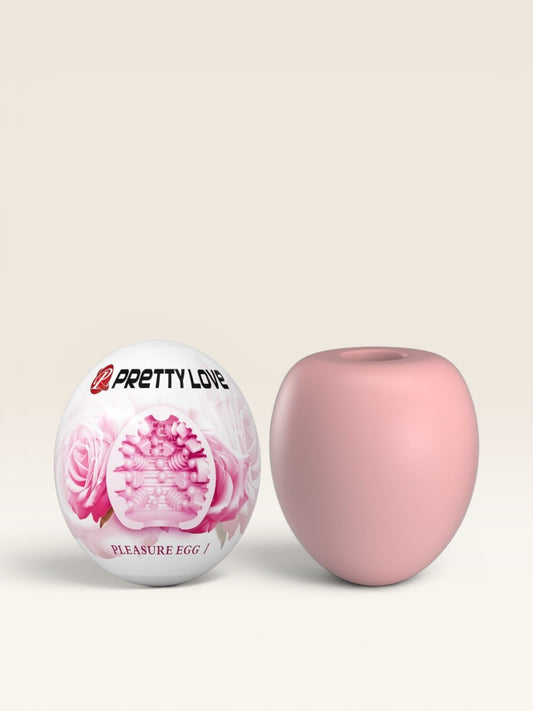 PRETTY LOVE - MASTURBADOR MASCULINO ROSA OVO