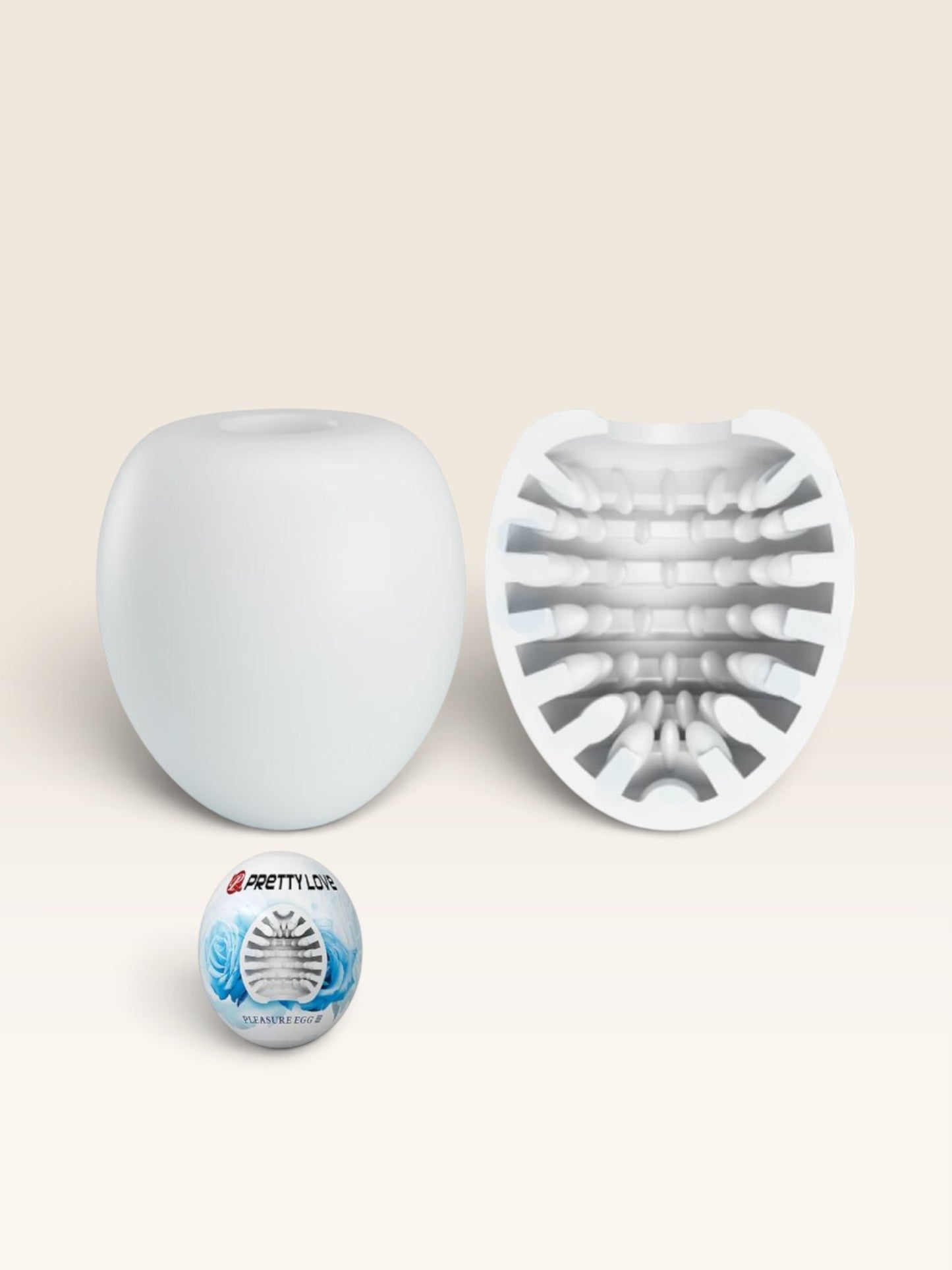 PRETTY LOVE - MASTURBADOR MASCULINO CLARINHA DE OVO