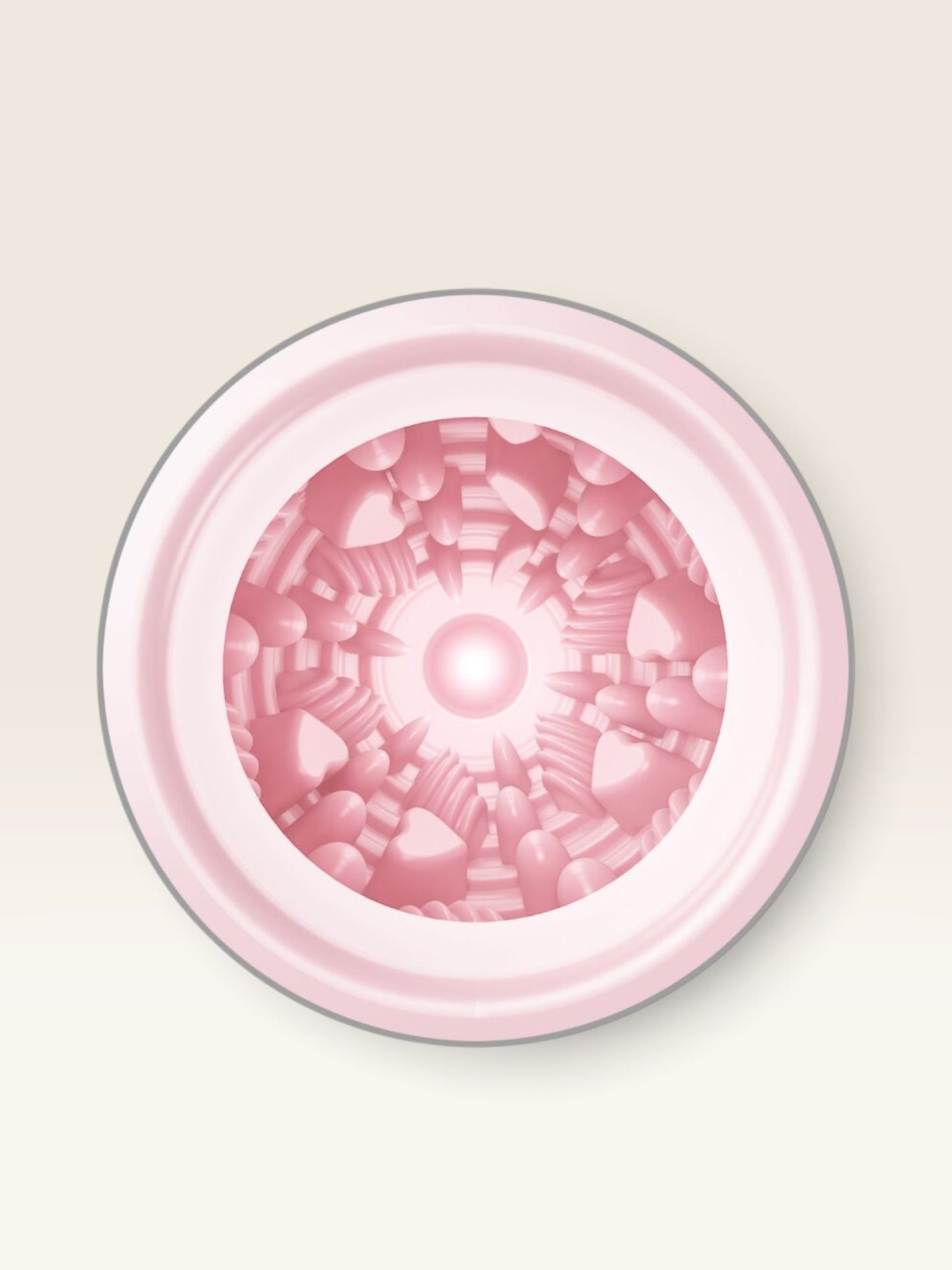PRETTY LOVE - MASTURBADOR MASCULINO OVO ROSA MODELO 2