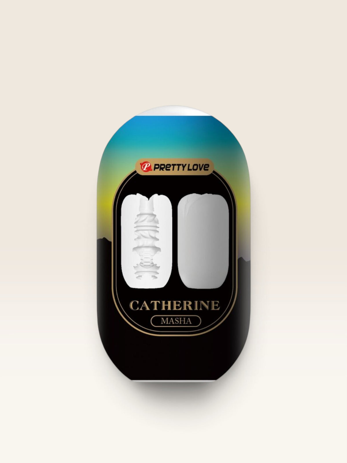 PRETTY LOVE - MASHA MASTURBADOR MASCULINO BRANCO