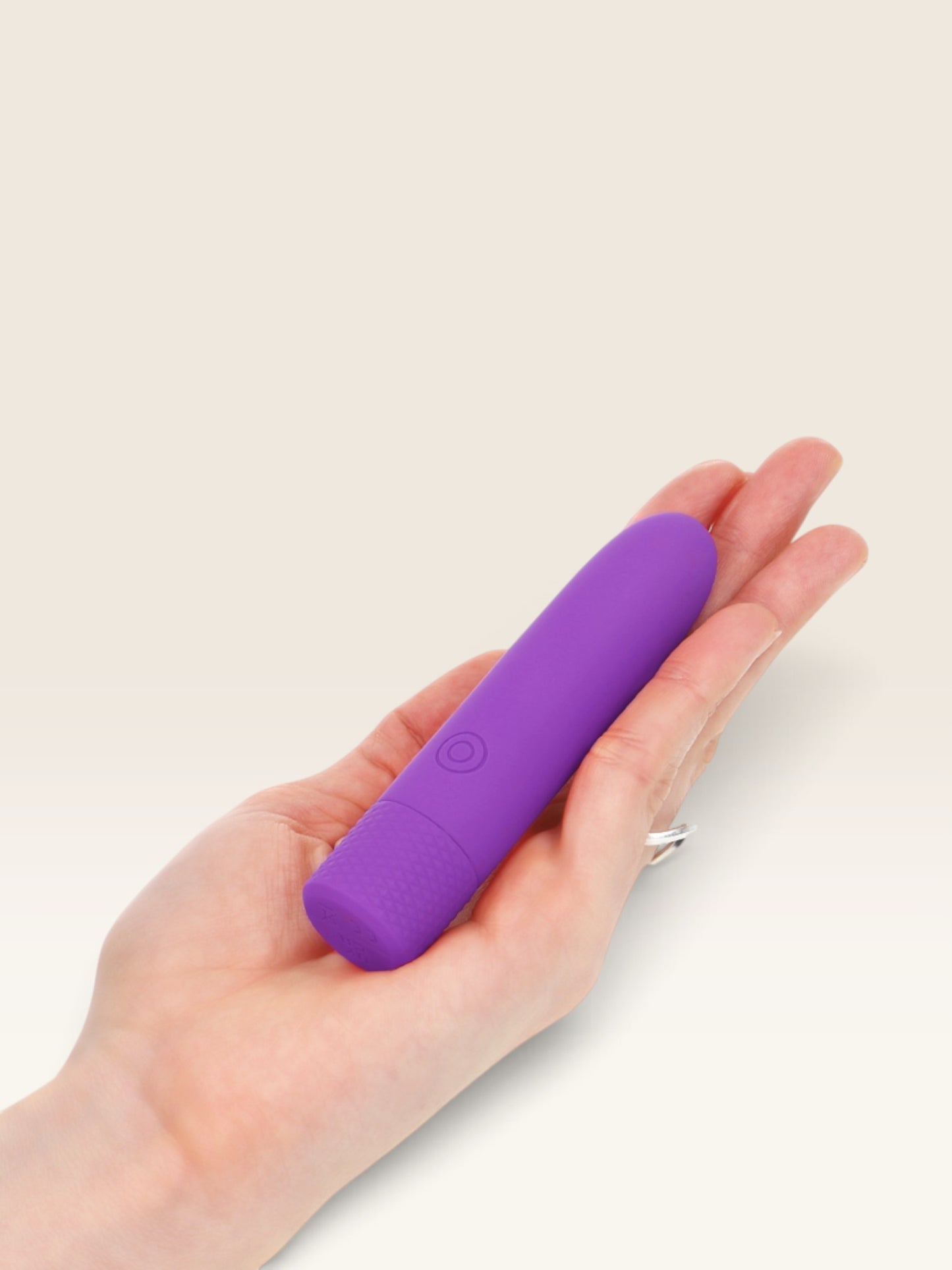 INTENSE - SYMONE  USB RECARREGÁVEL VIBRATÓRIA BULLET 8 VIBRAÇÕES ROXO 10 X 2,2 CM