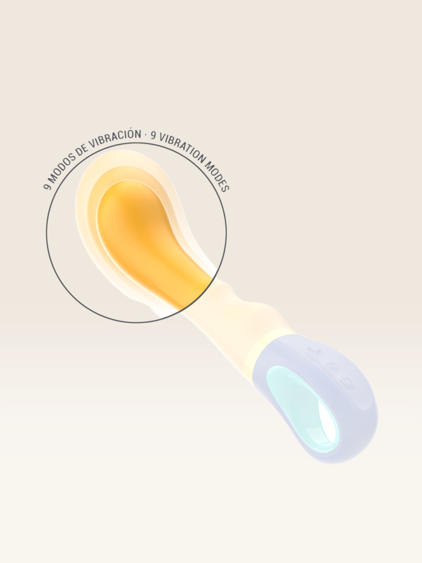 VIBRADOR INTENSO - SHAGGY AMARELO G-SPOT