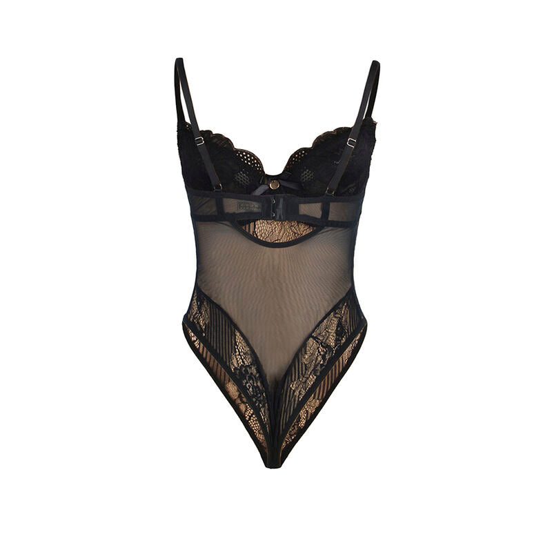 Subblime — Body de Renda com Fecho na Base Preto S/M