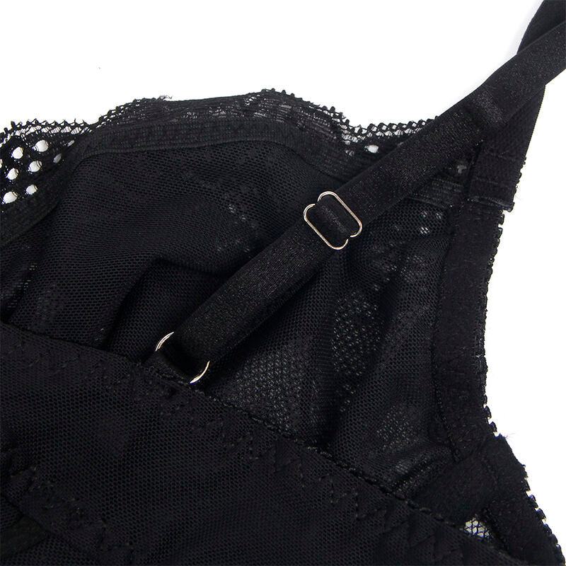 Subblime — Body de Renda com Fecho na Base Preto S/M