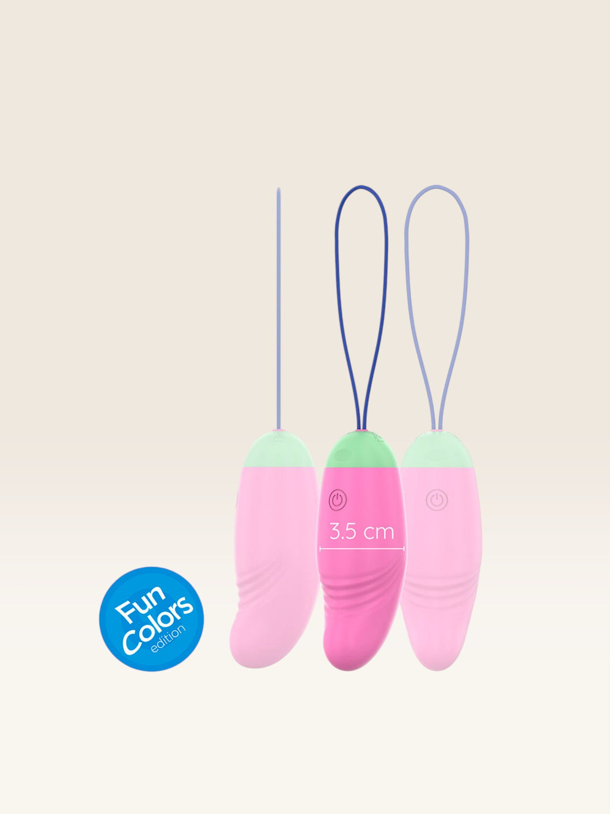 ONINDER CUTE - OVO DE SILICONE VIBRATÓRIO E GIRATÓRIO 360° PARA PRAZER E AMOR - APLICATIVO GRATUITO GLOBAL