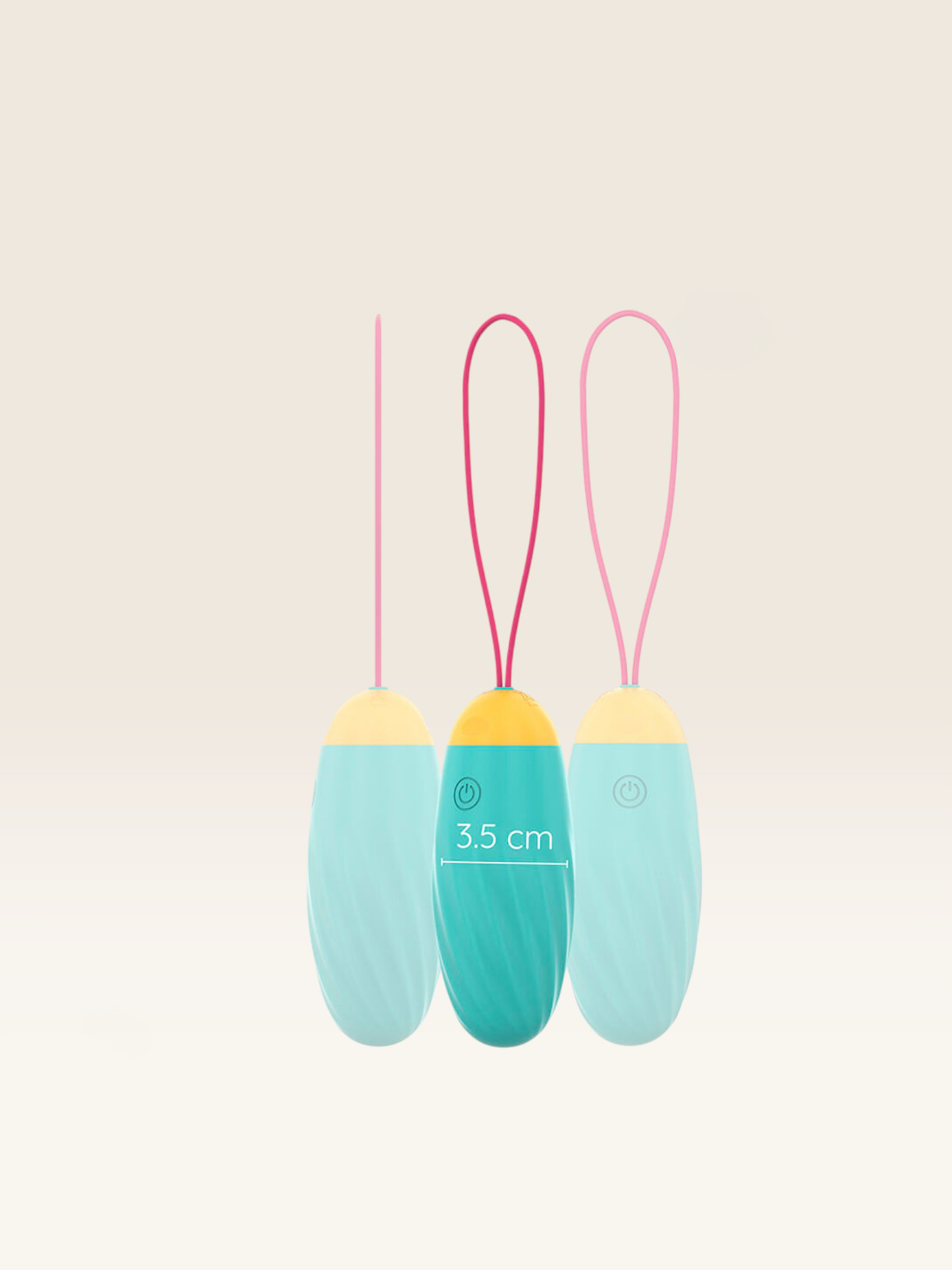 ONINDER CUTE - OVO VIBRATÓRIO PARA PRAZER E AMOR - GEMAS DE SILICONE GIRATÓRIAS - APLICATIVO GRATUITO GLOBAL