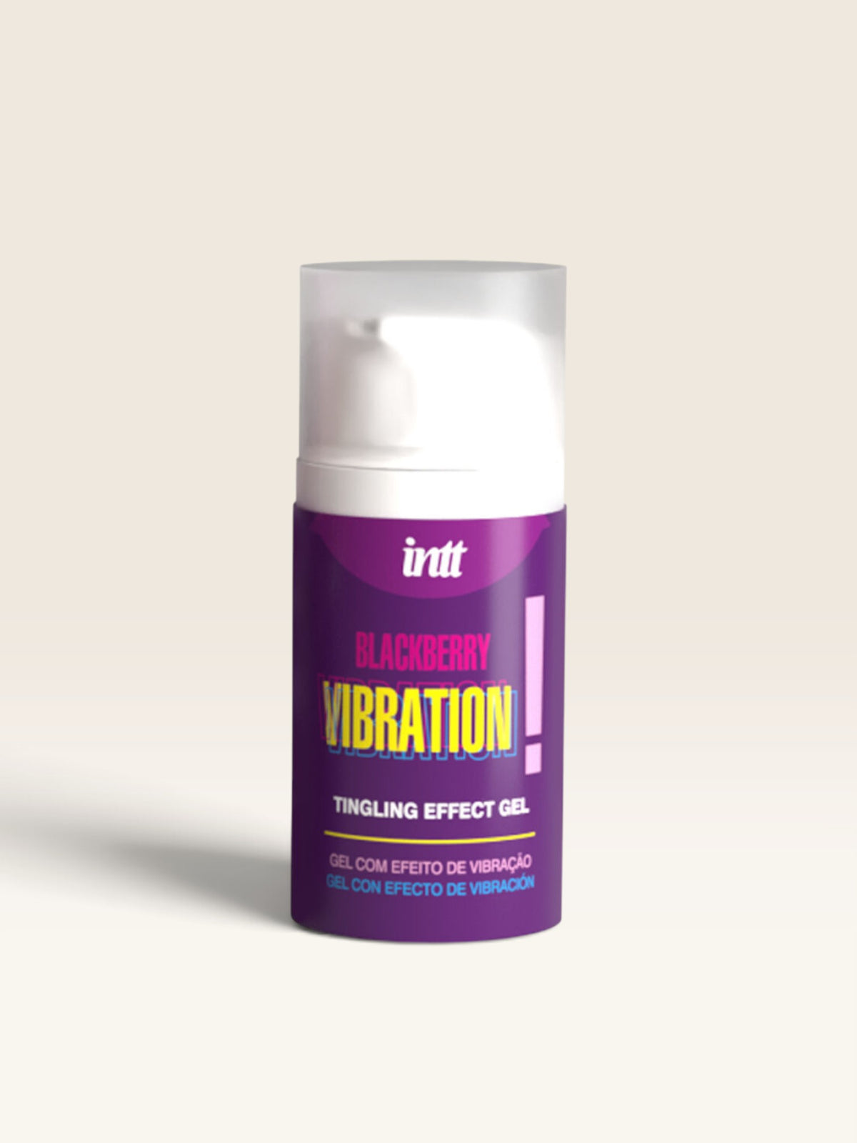 INTT RELEASES - GEL VIBRANTE LÍQUIDO SABOR AMORA 15 ML