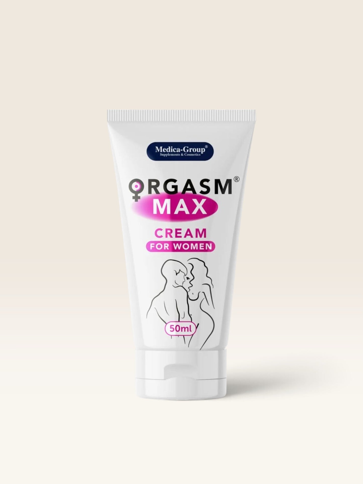 CREME ÍNTIMO ORGASM MAX PARA MULHERES 50 ML - MEDICA GROUP