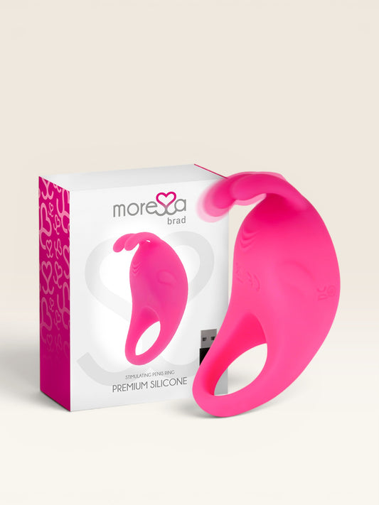 MORESSA - BRAD PREMIUM SILICONE RECARREGVEL ROSA