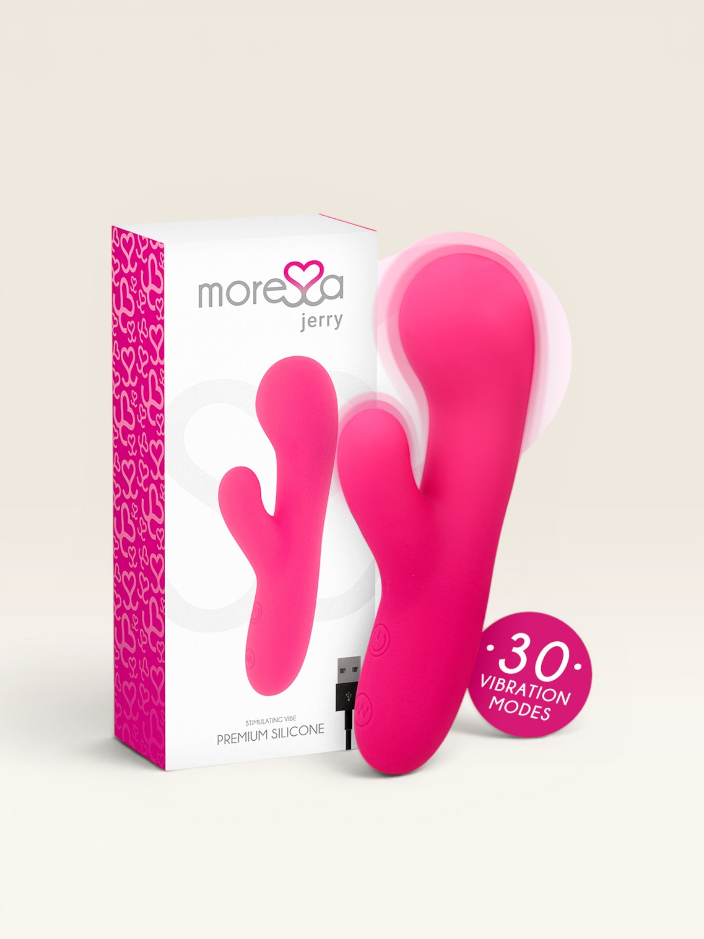 MORESSA - JERRY PREMIUM SILICONE RECARREGVEL