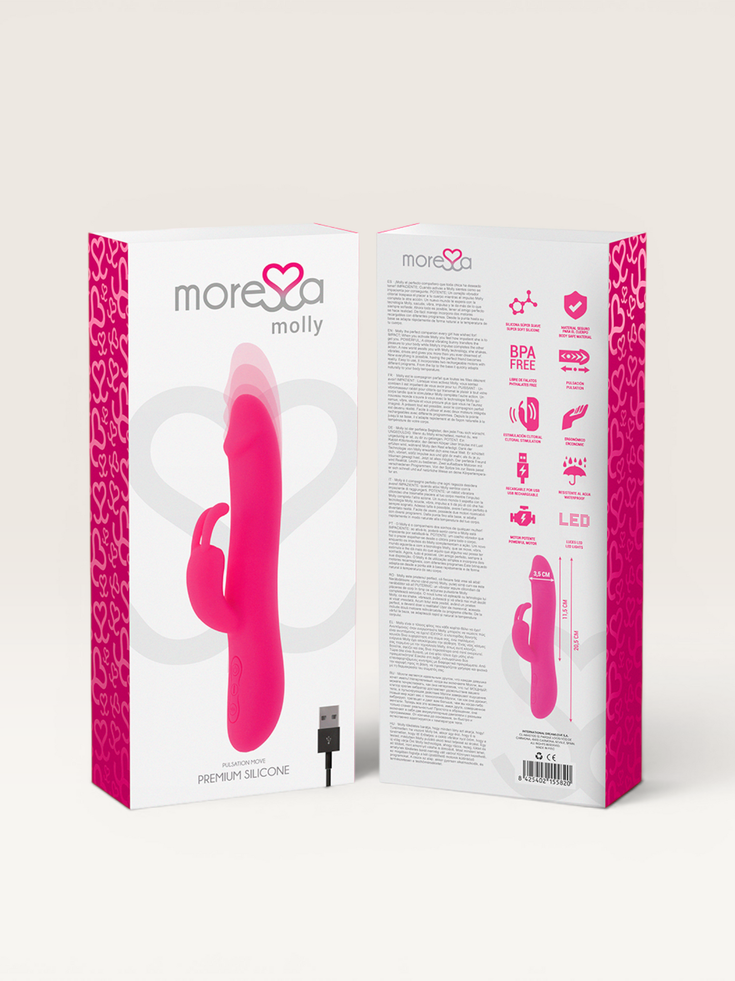 MORESSA - MOLLY PREMIUM SILICONE RECARREGVEL