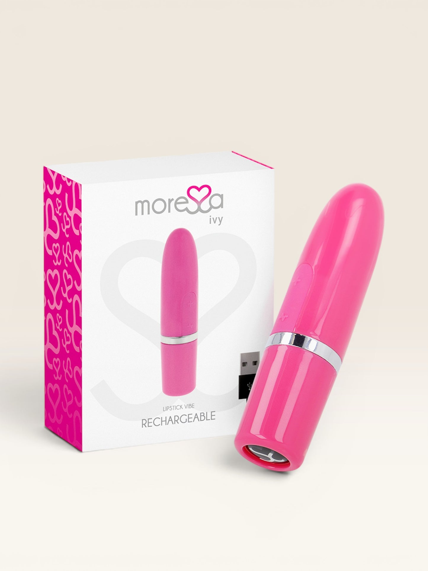 MORESSA - IVY VIBRADOR ESTIMULADOR VIAGEM ROSA