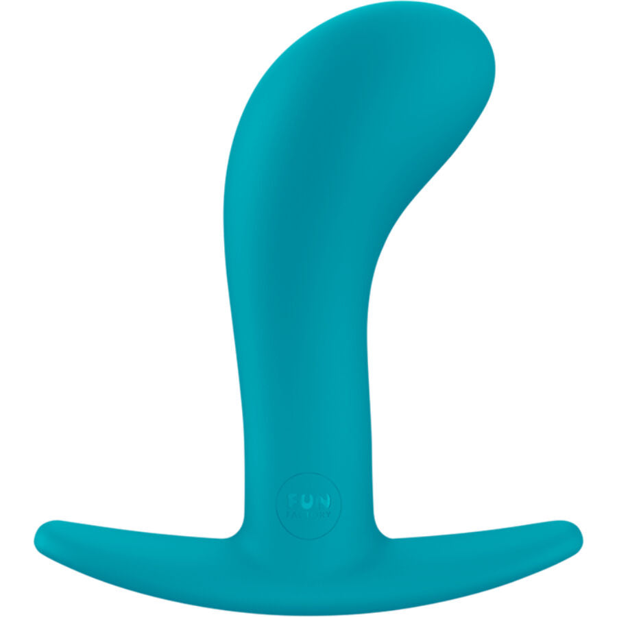 FUN FACTORY - PLUG ANAL EM FORMATO DE BUNDA TAMANHO G ÁGUA-MARINHA