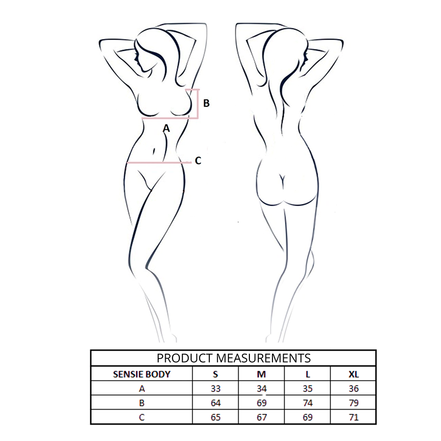 PASSION - SENSIE BODY AZUL MARINHO L/XL