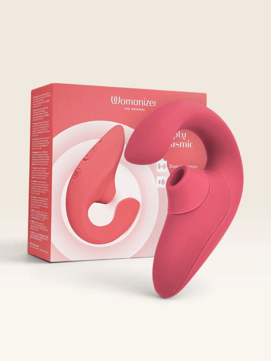 WOMANIZER - VIBRADOR ESTIMULADOR BLEND RABBIT ROSA VIBRANTE