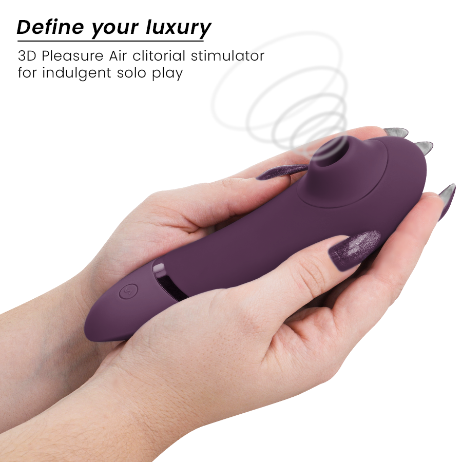 WOMANIZER - PRÓXIMO ESTIMULADOR CLITORIAL ROXO ESCURO