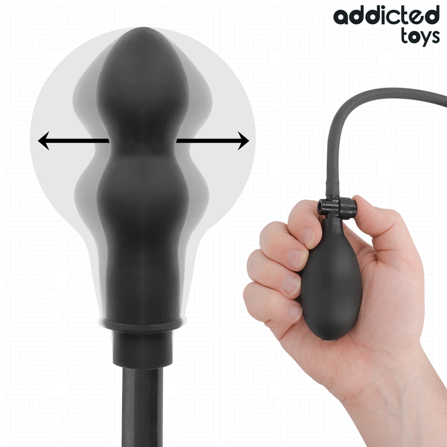 ADDICTED TOYS - PLUG ANAL INFLÁVEL MODELO 1