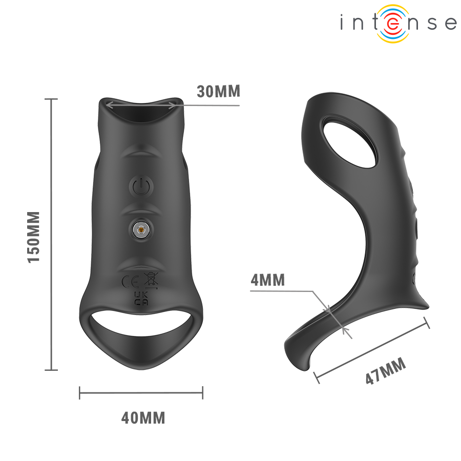 INTENSE - JEROME ANEL PENIANO VIBRATÓRIO AJUSTÁVEL MODELO 12