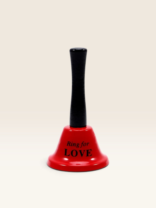 DIABLO PICANTE - SINO DE MÃO VERMELHO 'RING FOR LOVE'