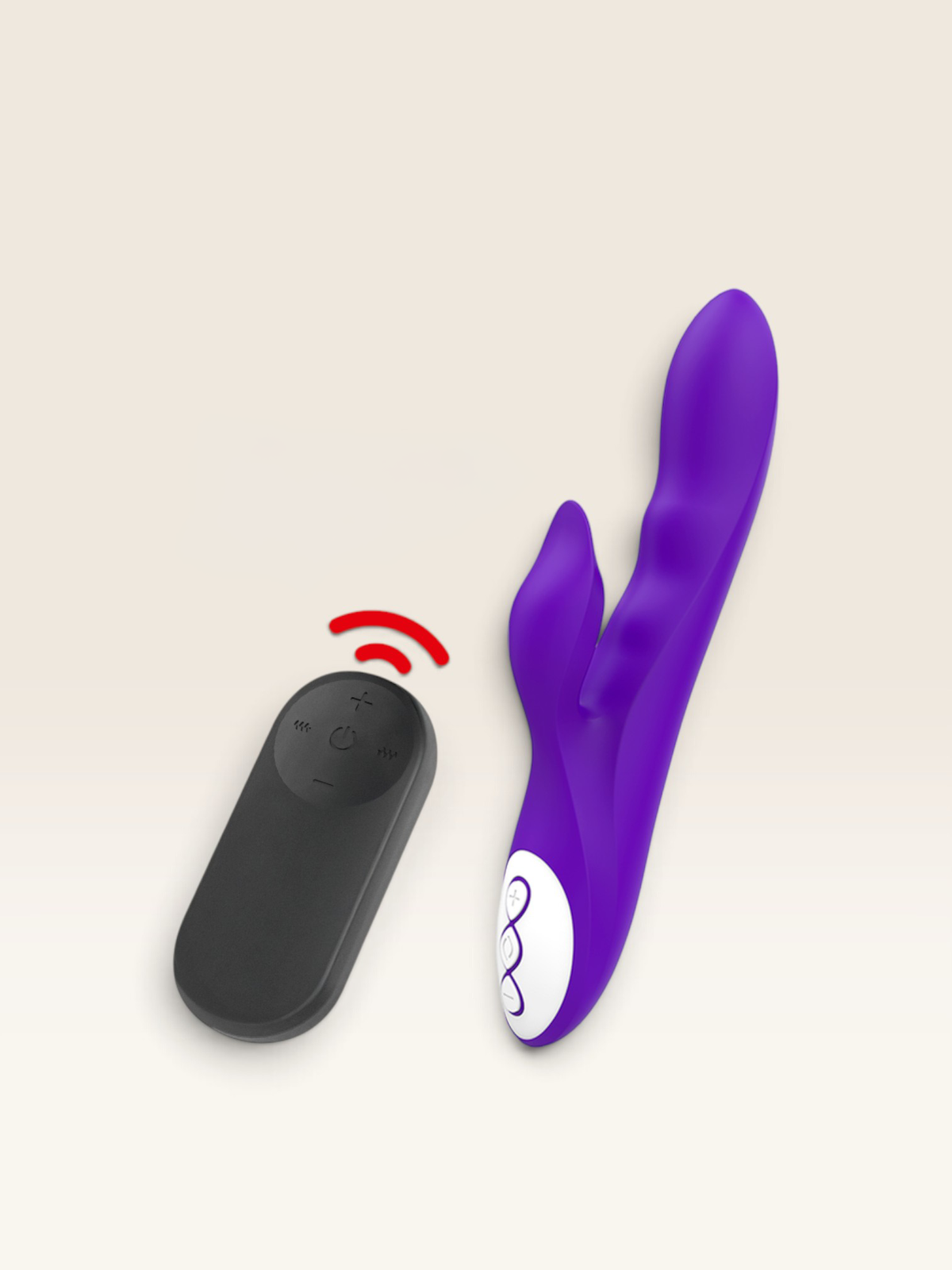 GALATEA - GALO VIBRADOR ROXO + CONTROLO REMOTO WATCHME